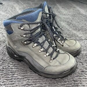 Lowa Renegade GTX Mid Hiking Boots Men's Size 8 Waterproof Gore-Tex Vibram Sole